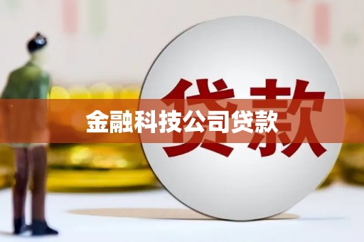 后壁金融科技公司贷款