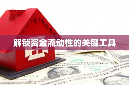 后壁解锁资金流动性的关键工具