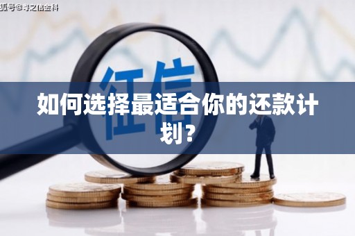 后壁如何选择最适合你的还款计划？