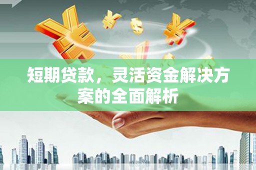 后壁短期贷款，灵活资金解决方案的全面解析