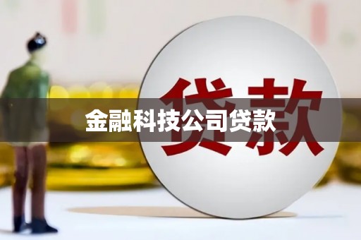 后壁金融科技公司贷款