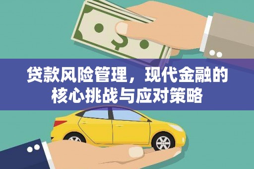 后壁贷款风险管理，现代金融的核心挑战与应对策略